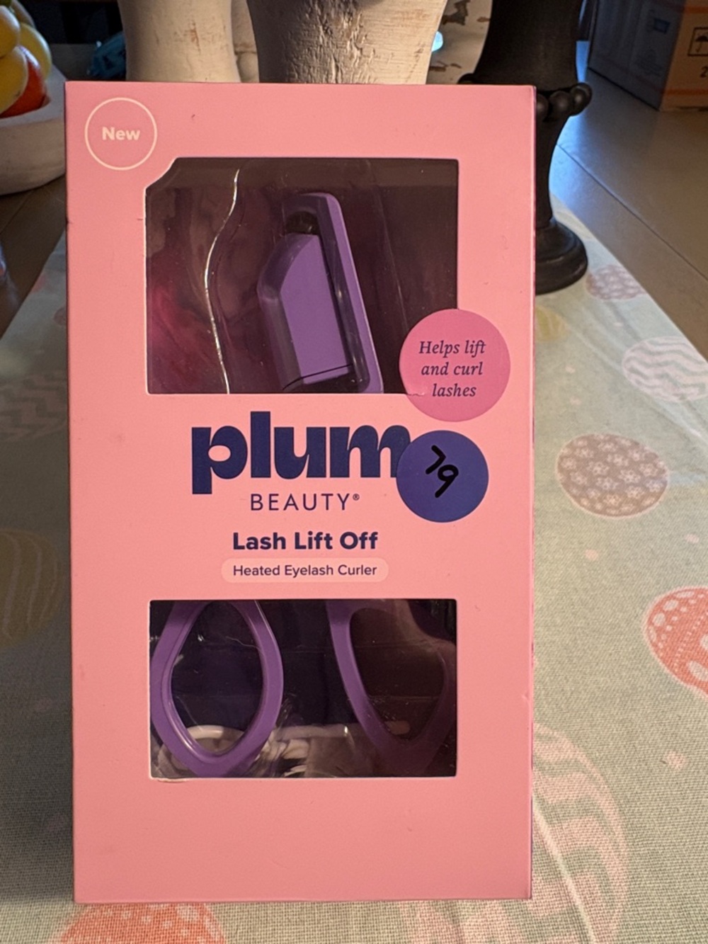 Purple Heated Eyelash Curler - Lash Lift Off